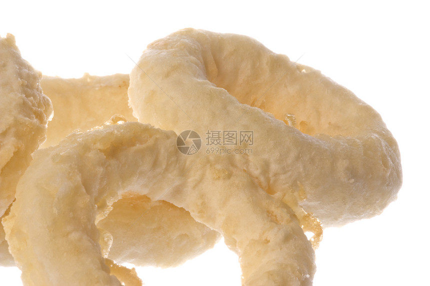 冷冻的松状环饮食戒指食物宏观美食鱿鱼海鲜乌贼营养海洋图片