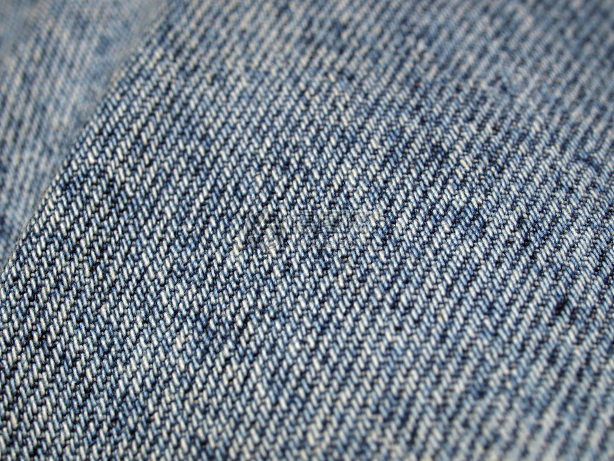 蓝让衣服服装纺织品牛仔裤编织织物棉布丝绸羊毛材料图片