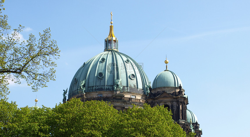 柏林多姆教会信仰纪念碑主场建筑大教堂风格城市地标建筑学图片