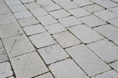 石路地面长方形人行道背景图片