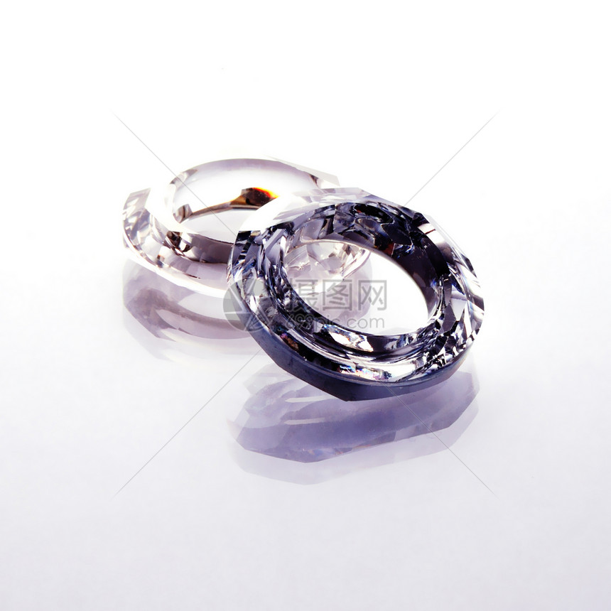 施华洛世奇念日已婚钥匙反射戒指珠宝新人圆圈妻子男性图片