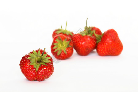 白色草莓健康饮食农业生活方式饮食园艺水果背景图片