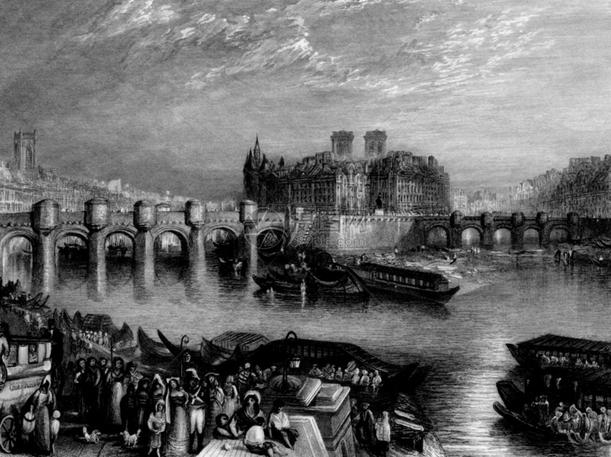 巴黎Pont-Neuf桥图片
