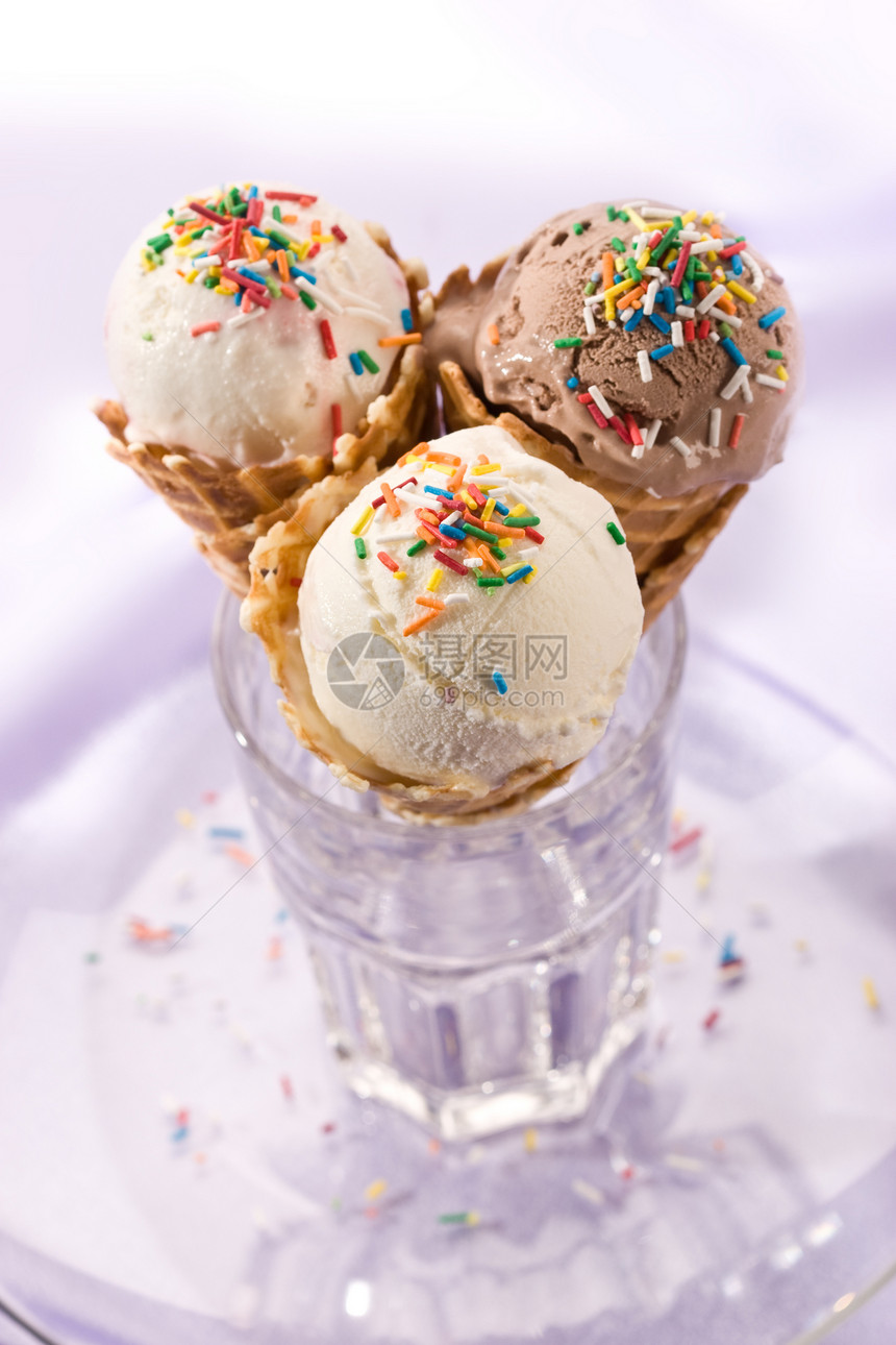 冰淇淋加内裤夹心蜜饯小吃晶圆味道饮食巧克力甜点品味美食香草图片
