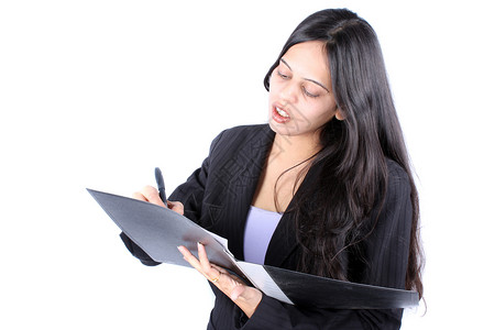 签署合同女性报告商业办公室人士行政人员写作管理人员商务项目背景图片