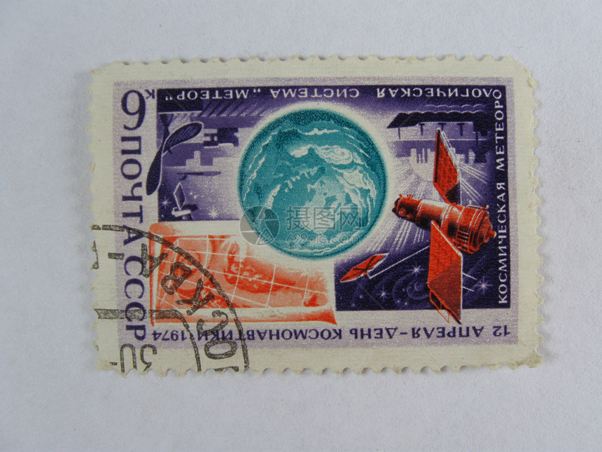 印戳文档邮票通讯邮资白色念日图片