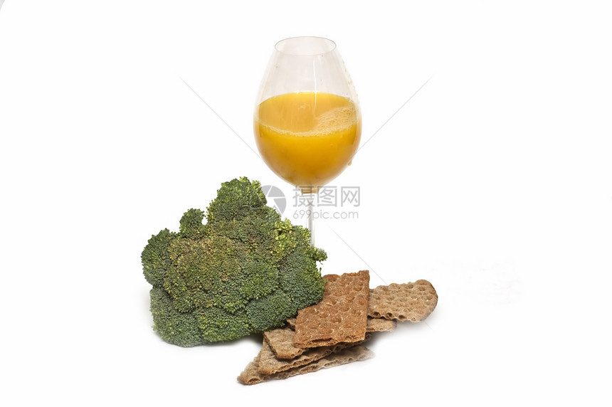 健康食品概念白色粮食橙子产品食物团体营养谷物玻璃蔬菜图片