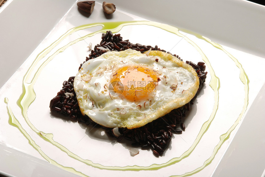 美食火腿食物烹饪猪肉盐渍杯子面包生活午餐盘子图片