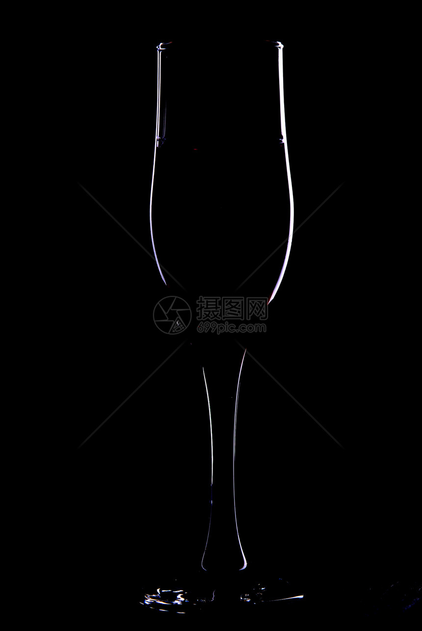 玻璃葡萄酒的光光彩图图片