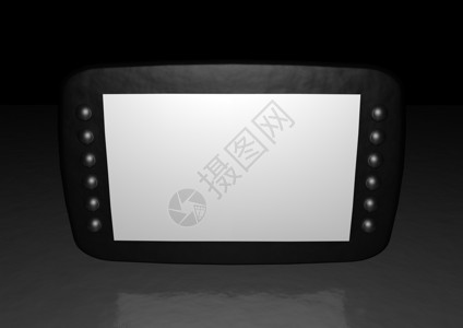 屏幕技术工具安慰展示电视视频插图控制长方形监视器背景图片