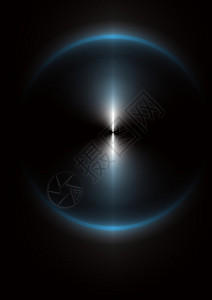 恒星星太空灯光行星插图背景图片