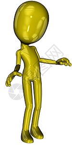 迈克尔卡通人物计算机姿势木板数字插图卡通片背景图片