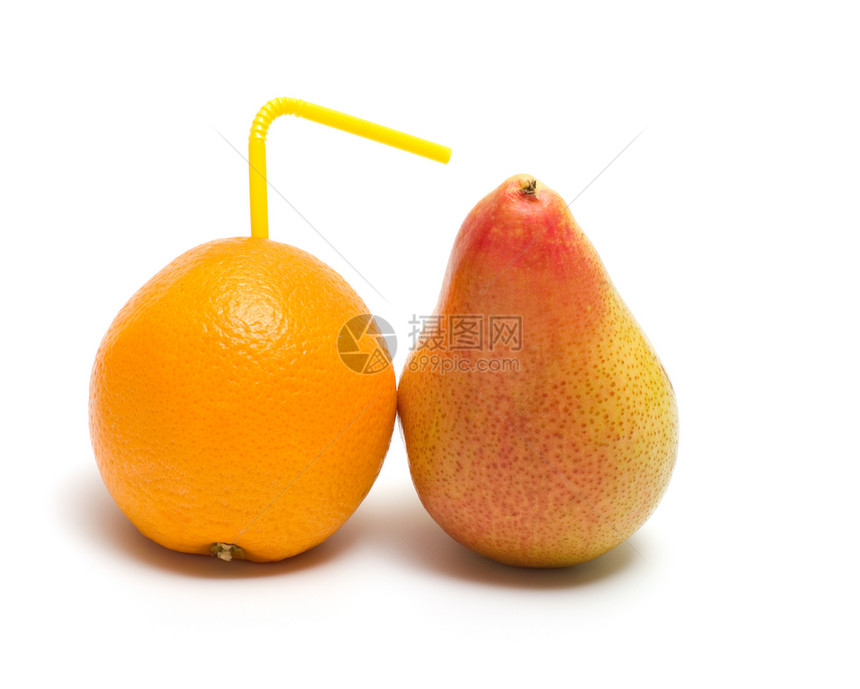 梨和橘子图片