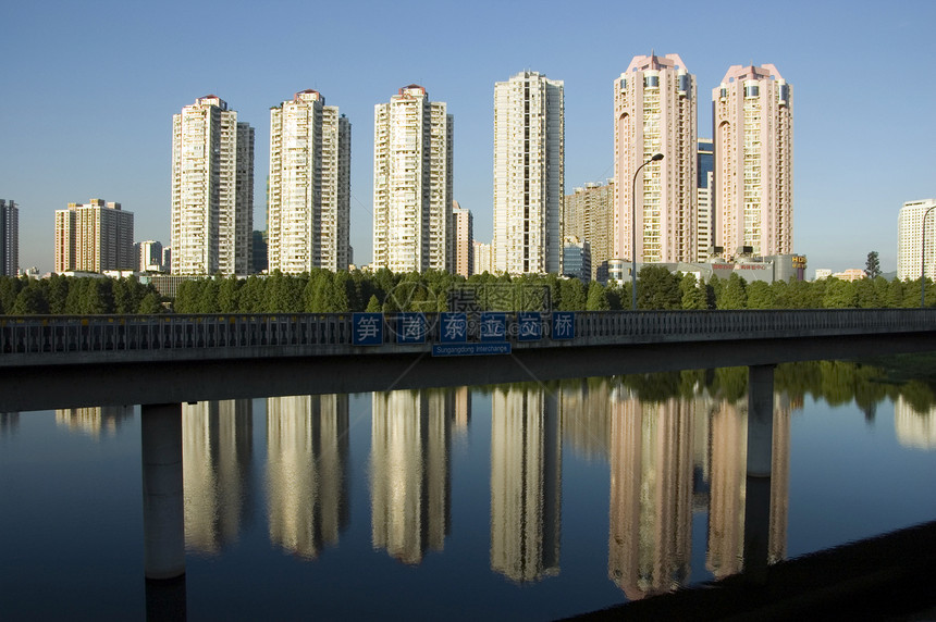 住宅楼建筑公寓房子建筑物建筑学图片