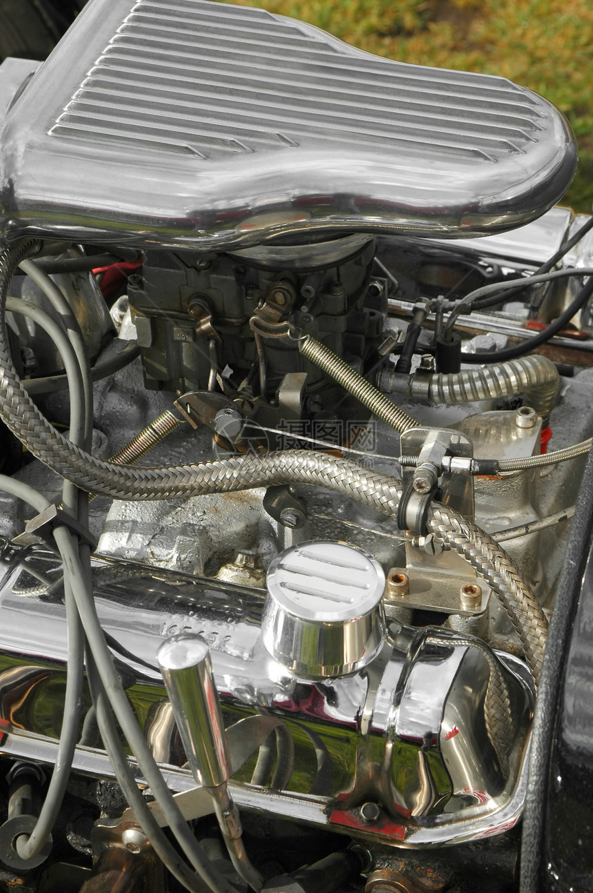 强力引擎车辆合金工程增压器金属活力速度发动机管道镀铬图片