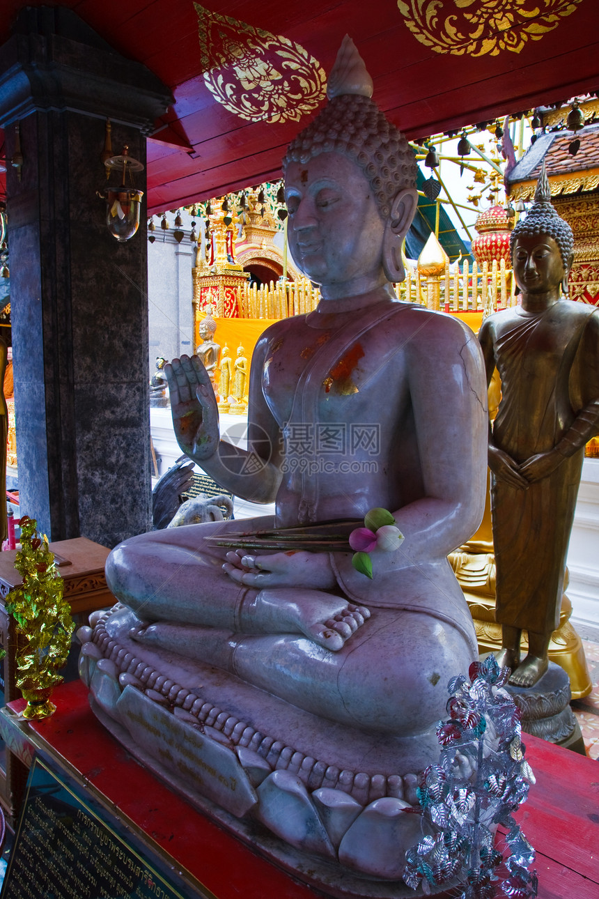 白佛形象上帝祷告古董传统信仰旅游艺术文化冥想雕塑图片