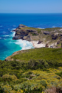 迪亚斯海滩海岸线悬崖海岸旅游普角岩石生态旅游旅行背景