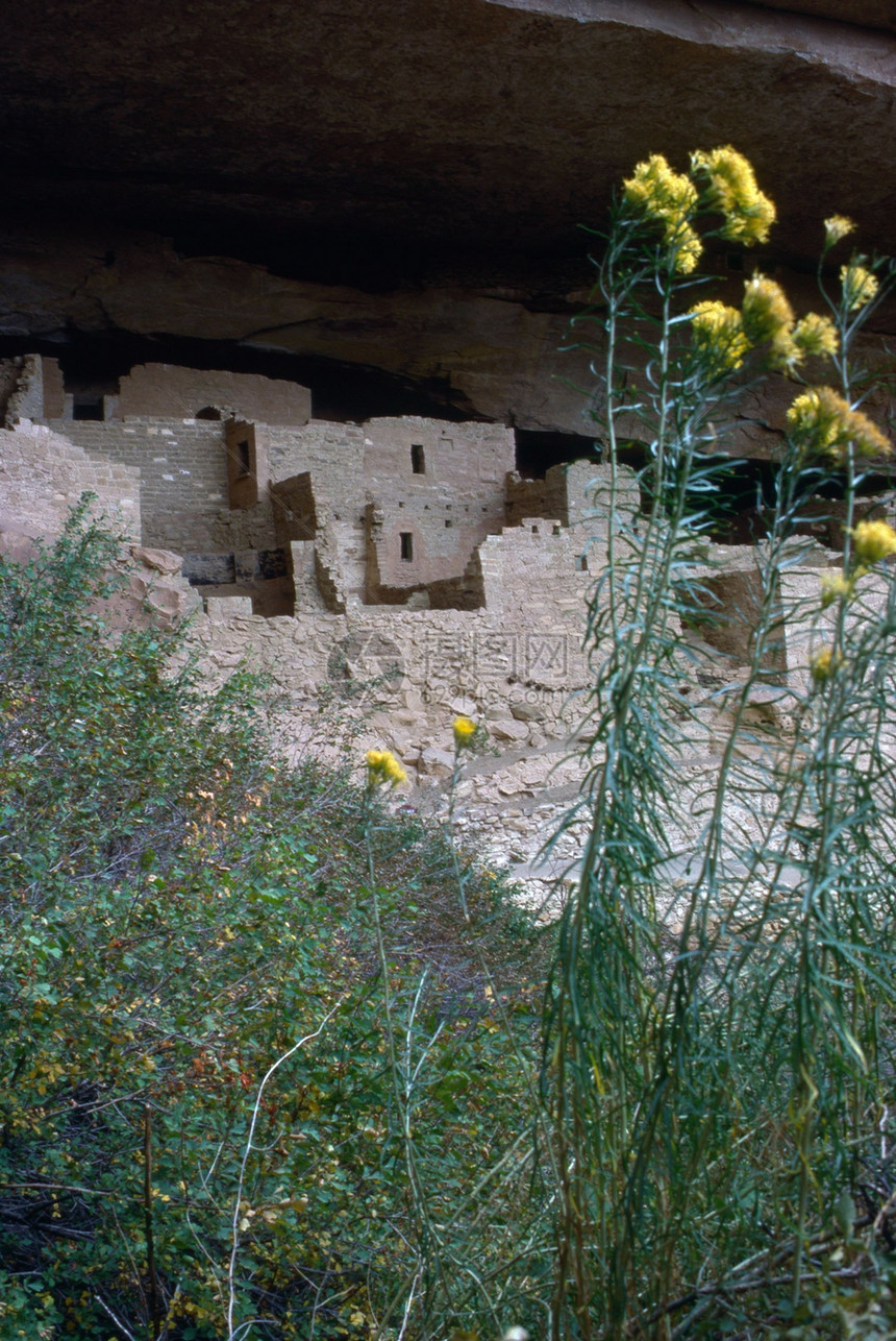 科罗拉多州梅萨韦住宅部落地标建筑悬崖台面图片