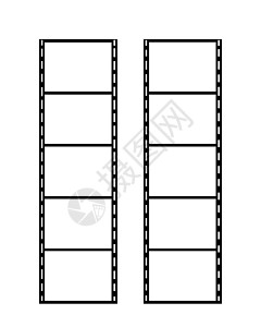 胶卷相框素材电影胶卷卷背景