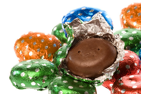 包装的巧克力饼干营养可可礼物宏观甜点包装纸食物小吃糖果挫败背景图片
