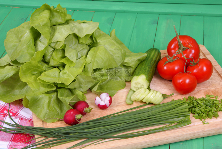 蔬菜萝卜红色香葱黄瓜季节性植物食物绿色图片