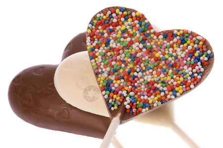 巧克力棒棒糖款待甜点糖果小吃宏观可可食物棕色高清图片