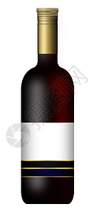 葡萄酒瓶小路空白庆典白色剪裁文化红色酒精标签背景图片