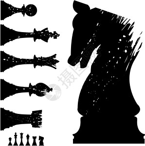 马纳纳格龙象棋插画