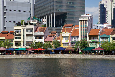 水轮Quay假期历史性咖啡店热带娱乐旅行旅游码头酒吧塔座背景