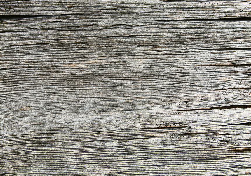 旧灰色破碎木木形水平背景图片