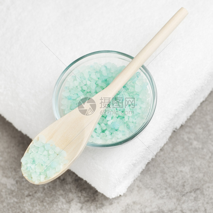 Spa 显示福利展示房子石头护理化妆品勺子美丽皮肤毛巾图片