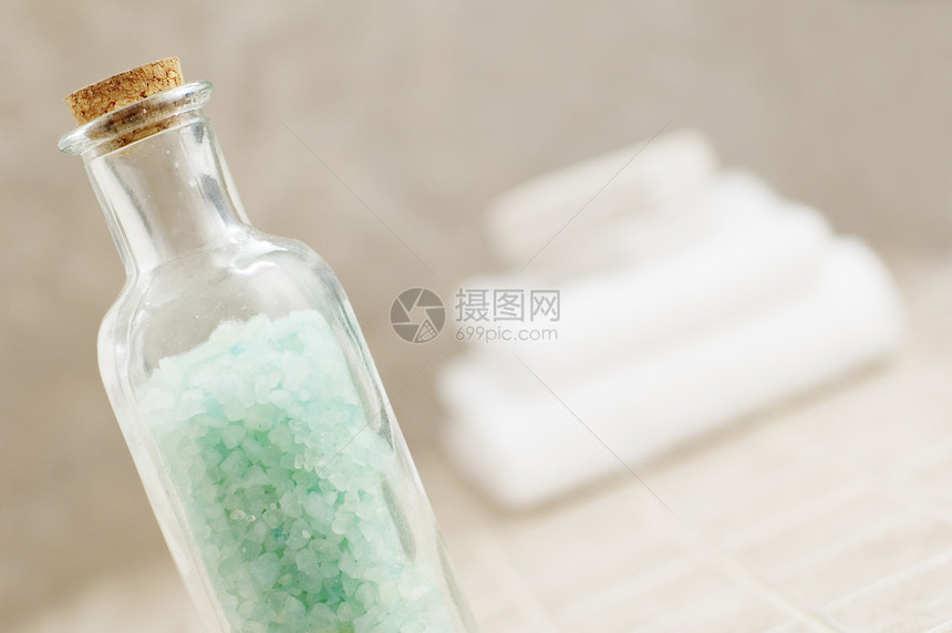 Spa 显示瓶子洗澡淋浴石头毛巾卫生护理房子化妆品福利图片