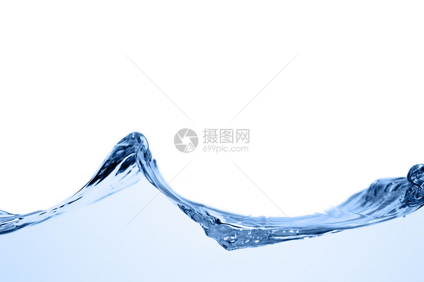 清洁水漩涡海洋蓝色波纹环境流动卫生液体水滴图片