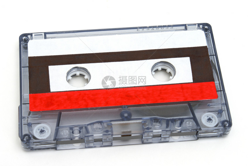 Cassette 磁带盒磁带倒带古董空白立体声线圈记录图片