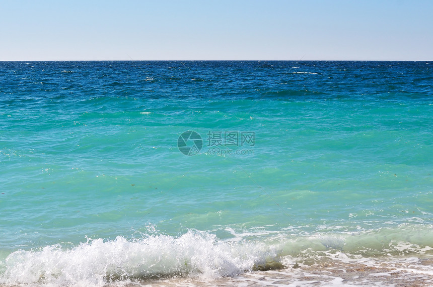 海 海海洋支撑热带海浪蓝色假期海岸环境微风海景图片