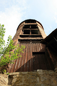 塔天空秀场观光圆形天堂岗楼建筑学背景图片