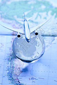 飞机环球环球飞行技术地球圆圈航空公司航班世界飞机客机护照外国背景
