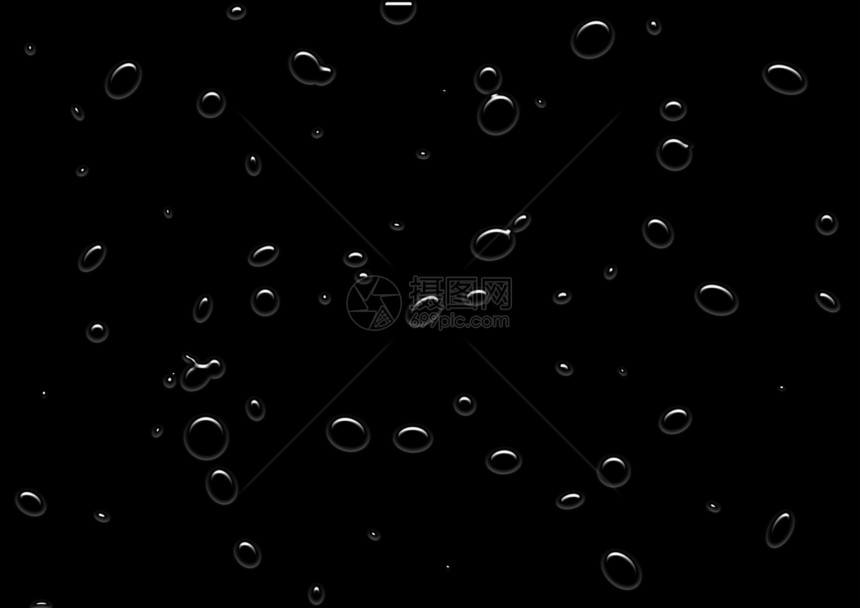 水滴环境天气墙纸宏观插图反射圆圈雨滴玻璃蓝色图片