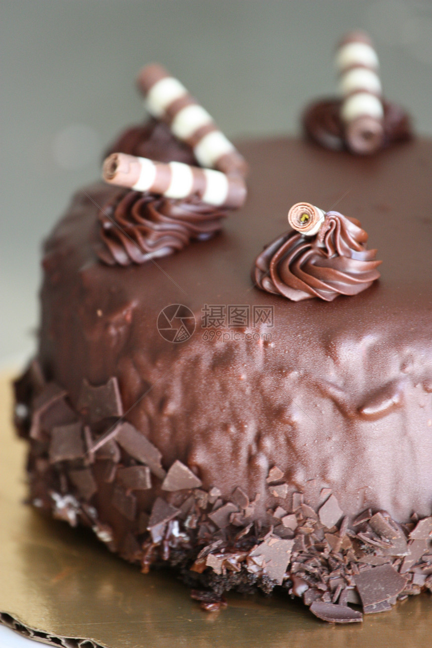 巧克力蛋糕甜点面团白色拼盘巧克力蛋糕纹理糕点食物面包图片