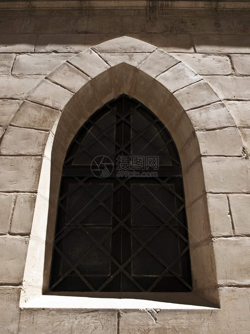 诺曼城堡窗口图片