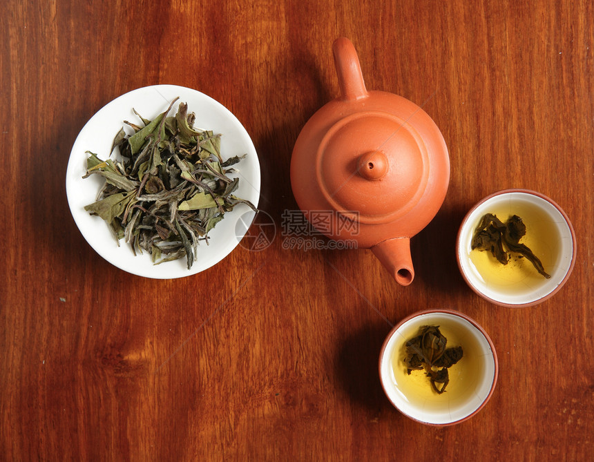 中国茶时间飞碟美食杯子食物保健传统陶器卫生茶壶叶子图片