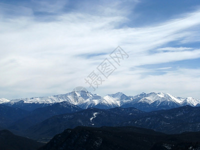 高山山脉岩石文件山丘距离风景天空全景冰川雪峰登山高清图片