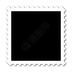 邮票剪贴画印戳邮票邮资插图装饰定制邮政框架信封爱好邮件背景
