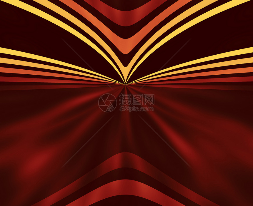 摘要背景背景火焰黑色波浪状艺术射线插图条纹技术红色线条图片