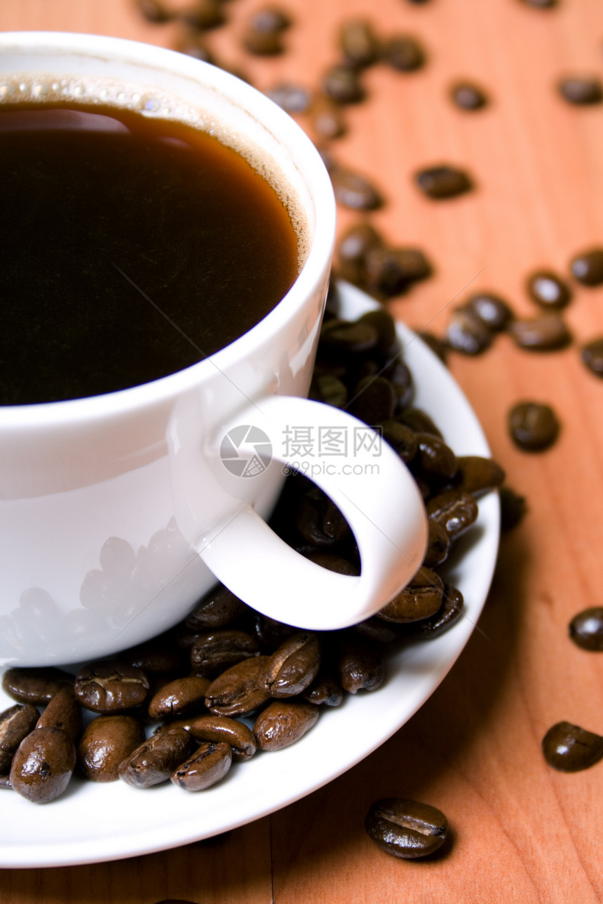 咖啡杯味道唤醒盘子闲暇咖啡活力地面营养食物粮食图片