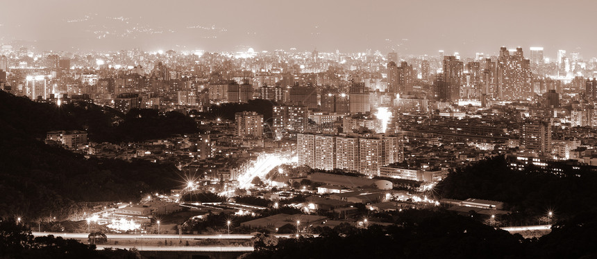 城市之夜天际城市场景街道摩天大楼建筑学地标建筑物旅行建筑图片