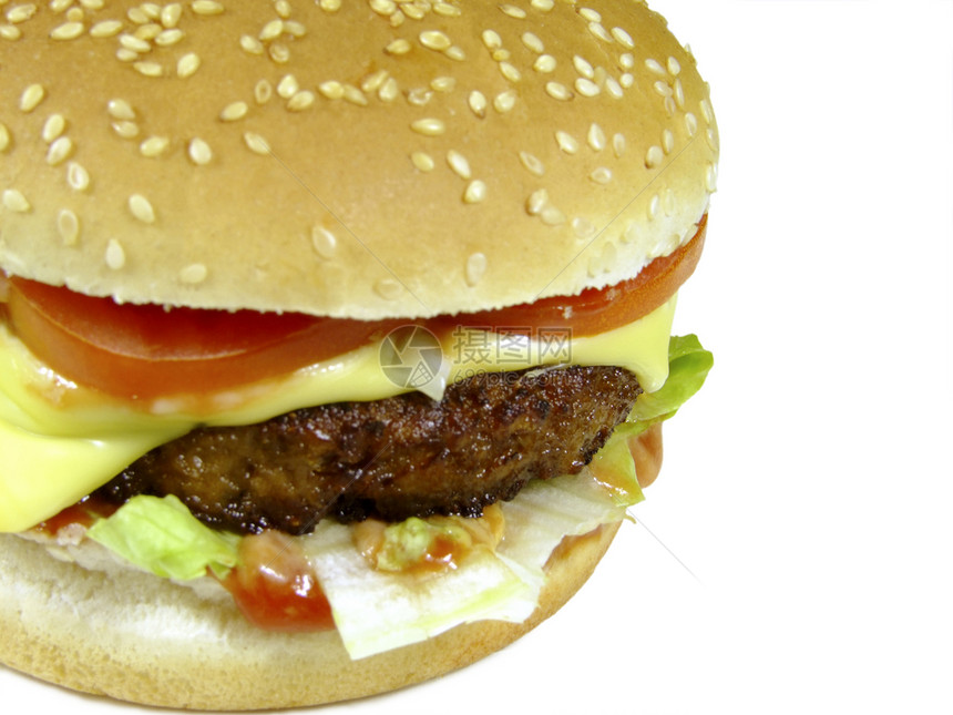 汉堡包饮食包子汉堡芝士午餐洋葱食物烧烤营养小吃图片