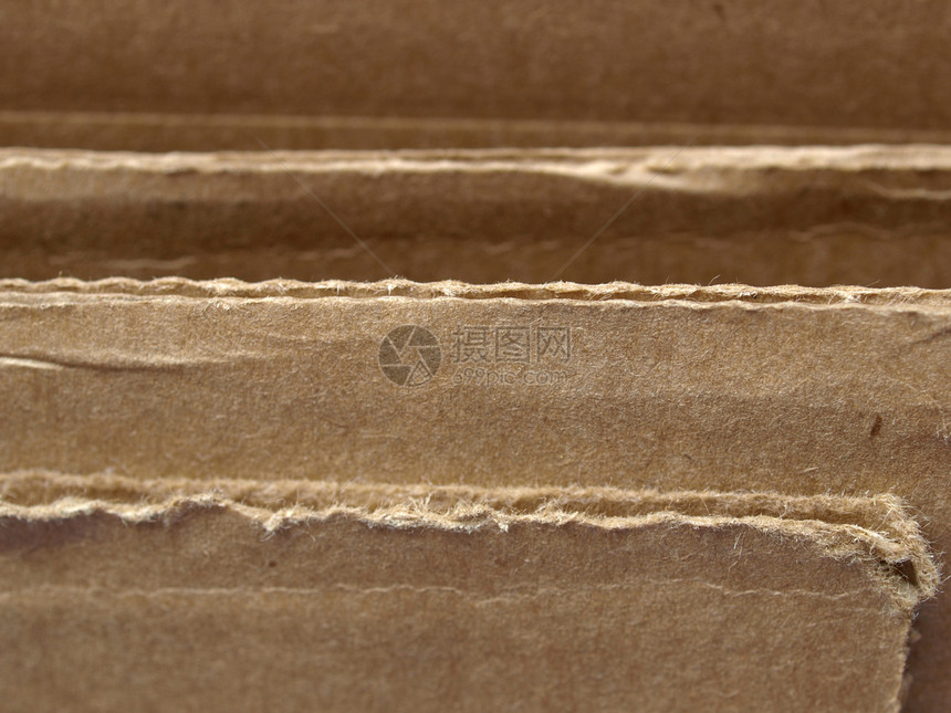 折叠纸板回收盒子材料木板棕色床单卡片商业空白包装图片