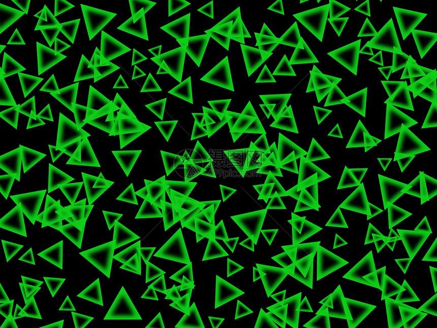 颜色三角形灰色互联网庆典绘画绿色艺术黄色折射正方形锦旗图片