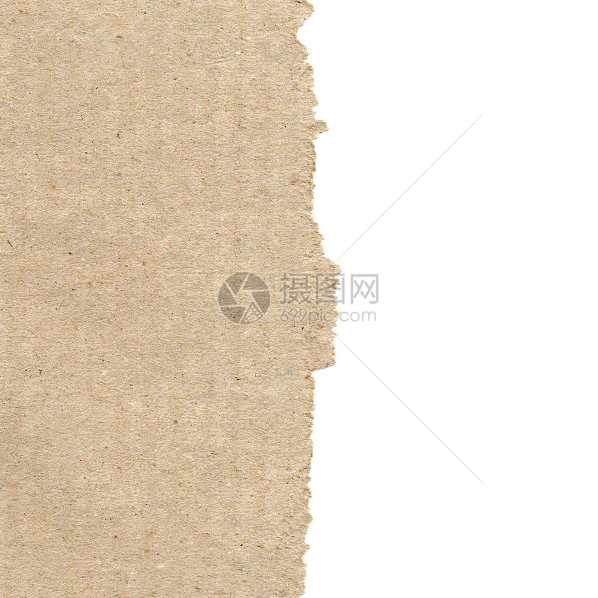 折叠纸板回收棕色材料商业木板床单包装卡片空白盒子图片